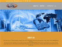 Tablet Screenshot of civa.co.za